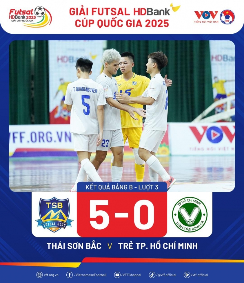 Thái Sơn Bắc vs Trẻ TP.HCM