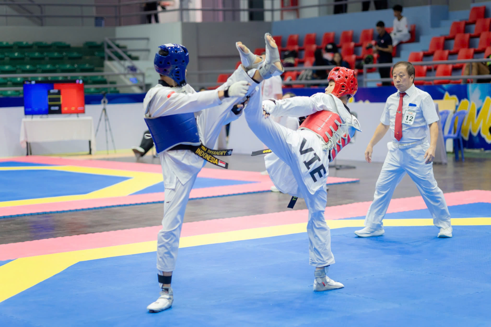 Thi đấu quyền sáng tạo tại Giải Vô địch Taekwondo Đông Nam Á