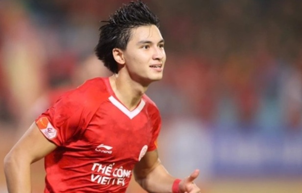 Damian Vũ Thanh An thi đấu cho Thể Công Viettel