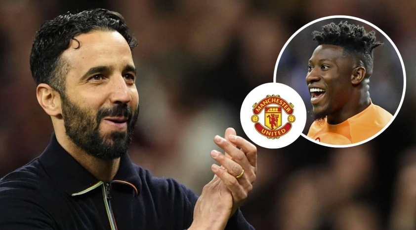 Onana được gọi vào đội hình Man United