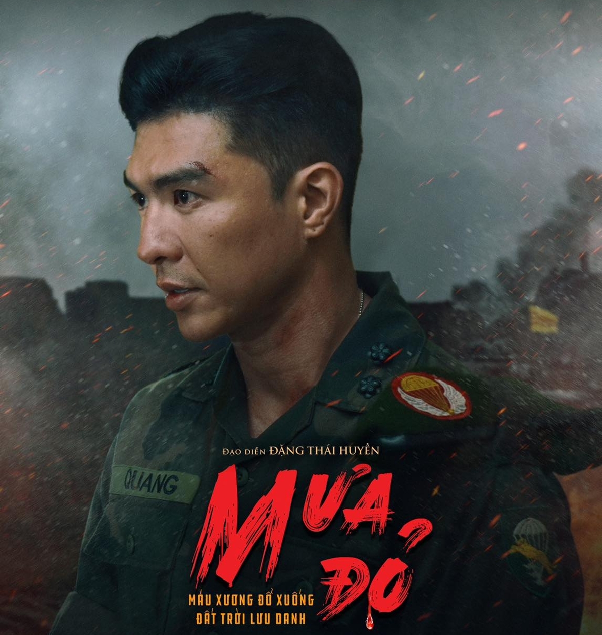 Nam diễn viên phim Mưa Đỏ giảm 5kg để vào vai