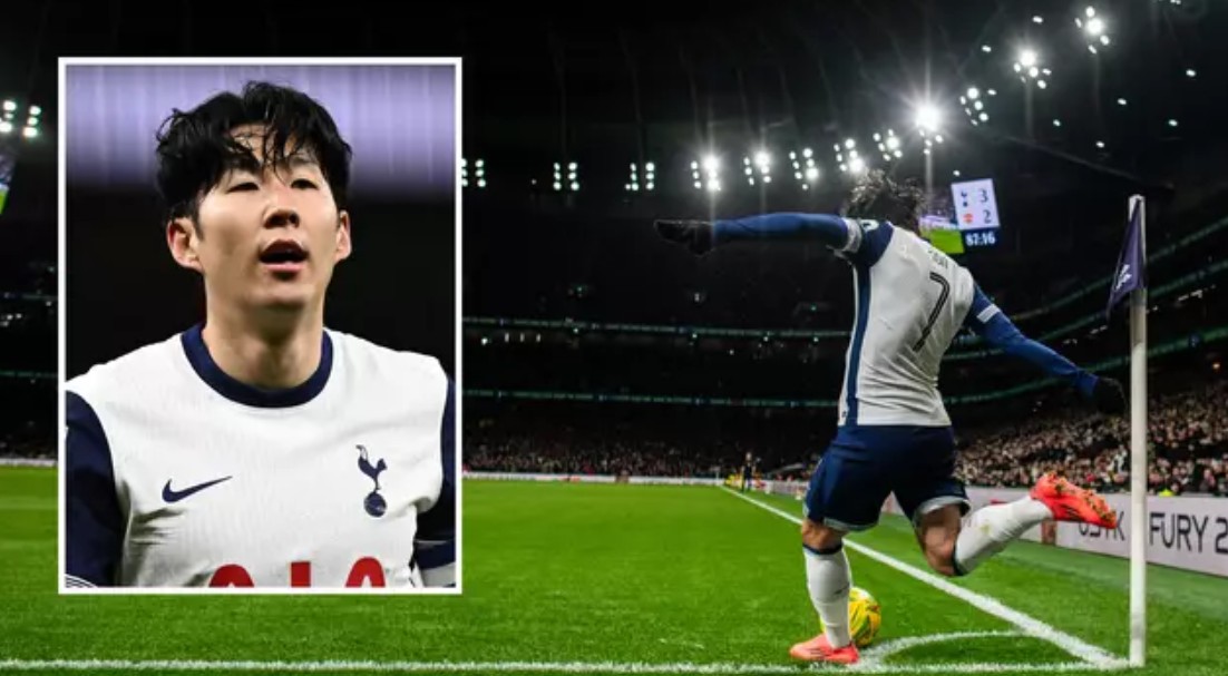 Son Heung-min từng ghi bàn thắng đẹp mắt từ góc phạt góc vào lưới Manchester United.