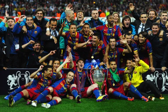 Hình ảnh biểu tượng câu lạc bộ Barcelona