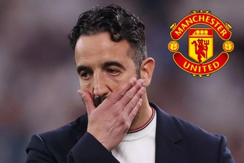 HLV Ruben Amorim chịu áp lực lớn