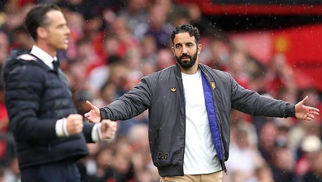 Ruben Amorim với áp lực nặng nề ở Man United