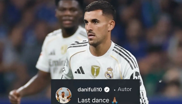 Dani Ceballos với thông điệp bí ẩn trên Instagram