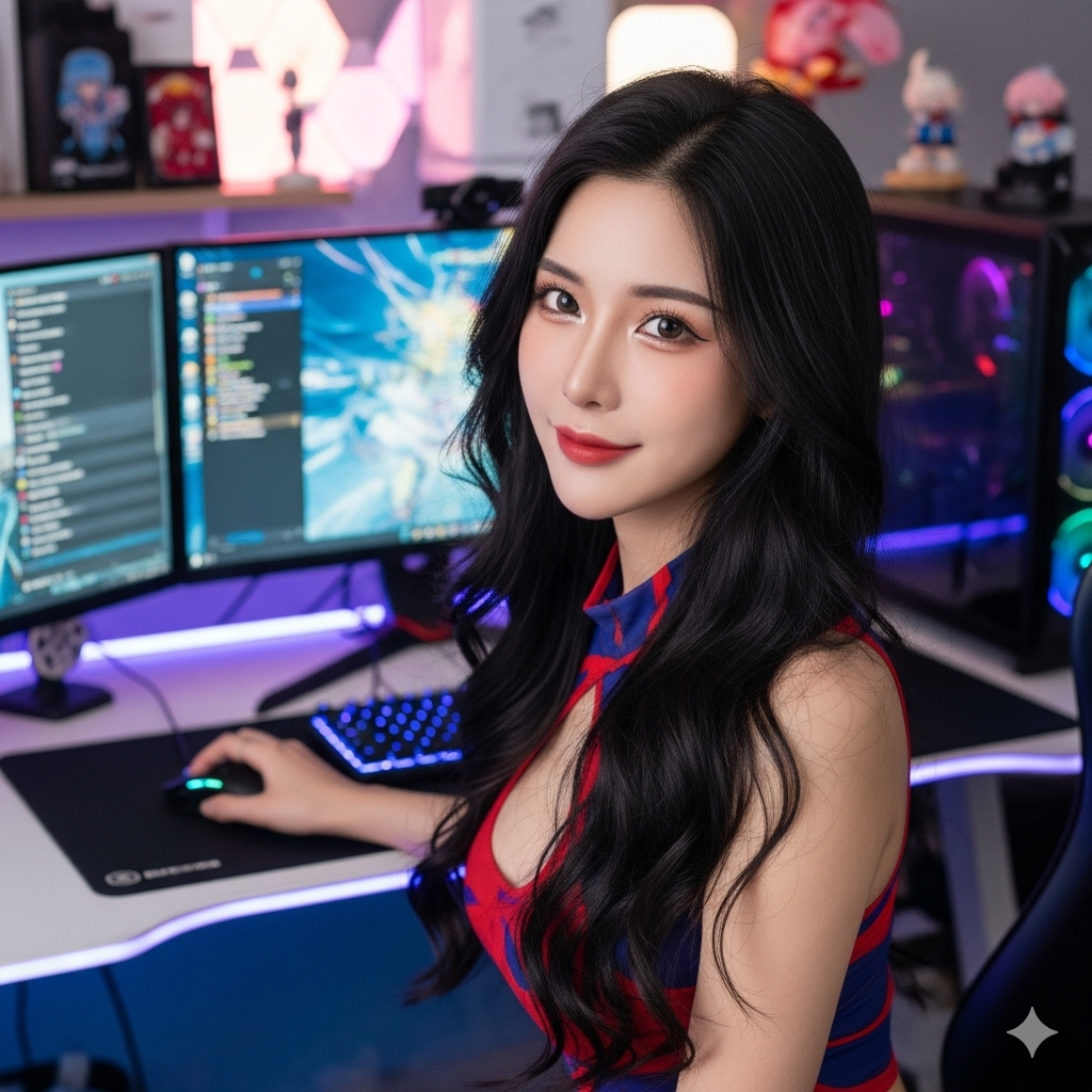 Hợp đồng hợp tác giữa nữ streamer và công ty MCN