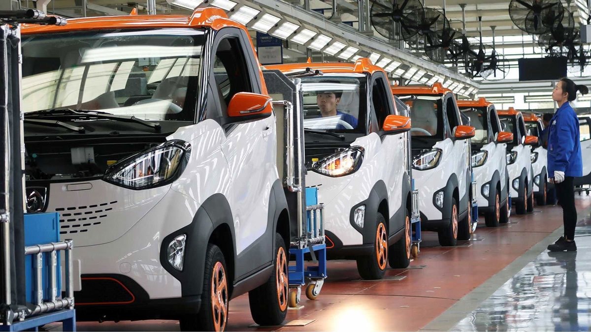 Xe điện phổ biến trong giao thông đô thị Trung Quốc
