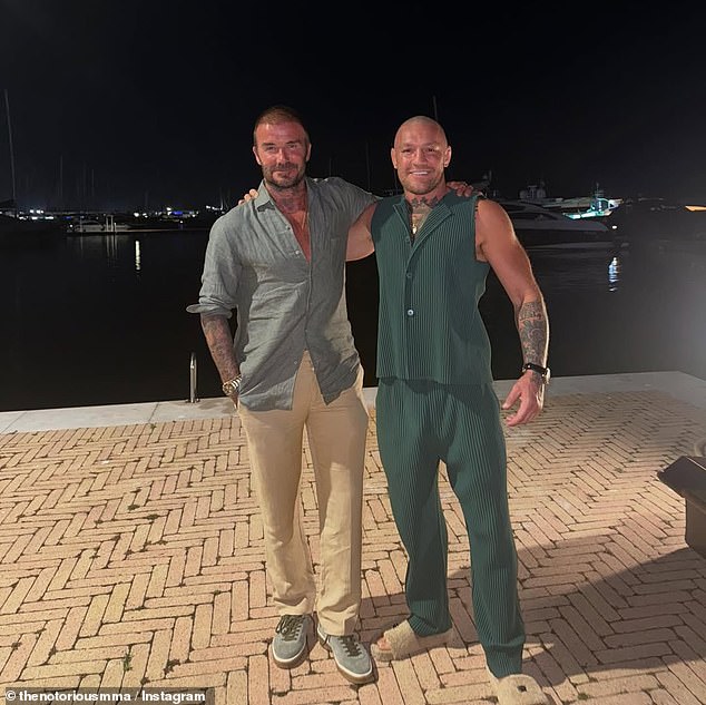 Beckham và Conor McGregor