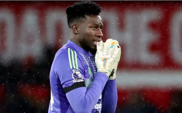 Man Utd sẵn sàng bán Onana.