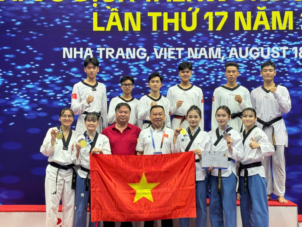 Đội tuyển Taekwondo Việt Nam giành huy chương