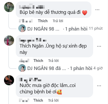 Ngân 98 chia sẻ cảm xúc sau buổi chụp hình dưới mưa