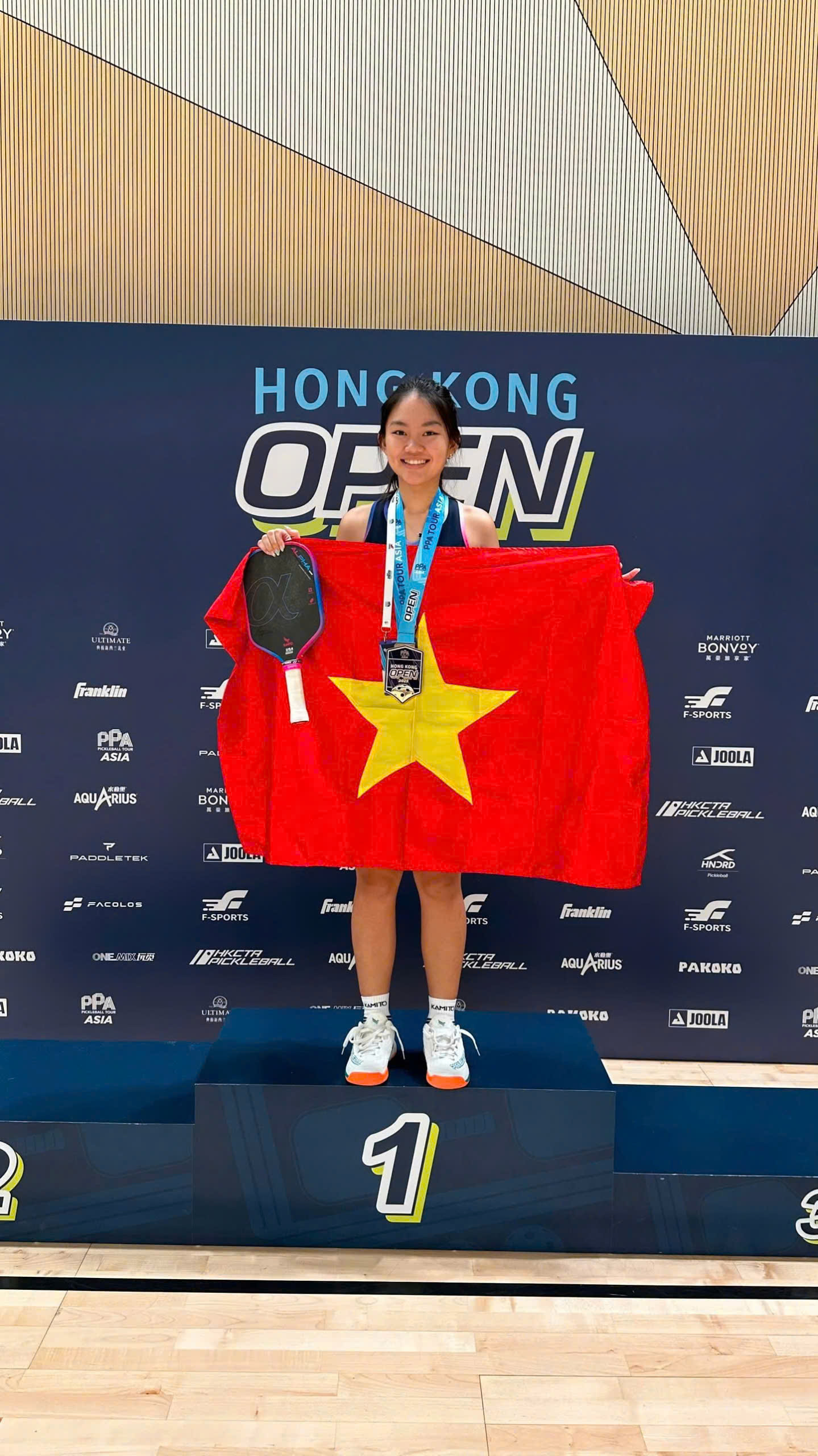 Jolie Lam vô địch đơn nữ U18