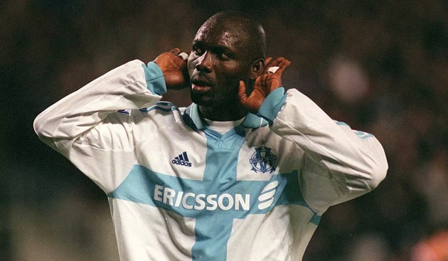 George Weah trong màu áo Marseille
