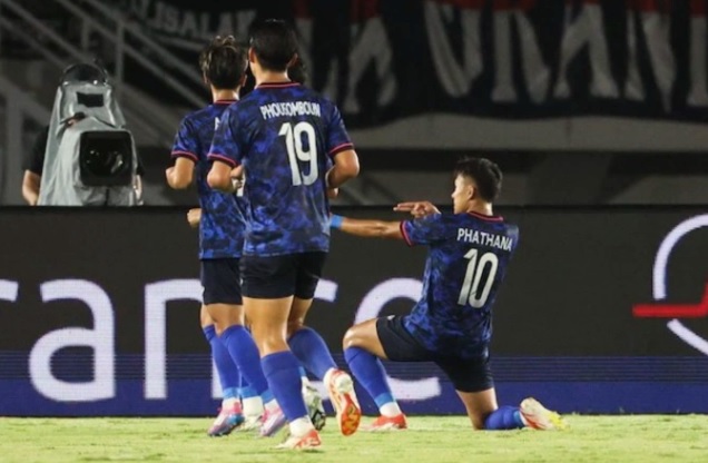 Tuyển Lào gây sốc cầm hòa Indonesia tại AFF Cup 2024