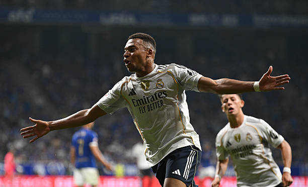 Mbappe trên sân thi đấu