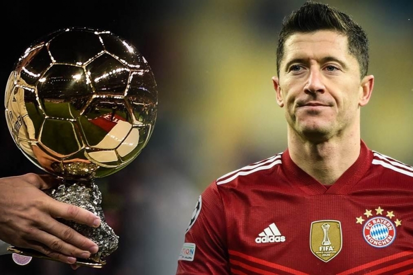 Lewandowski đã từng rất gần với danh hiệu Quả bóng Vàng vào năm 2020. Lewandowski day dứt về danh hiệu Quả bóng Vàng 684480