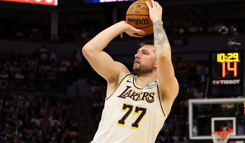 Luka Doncic trong trận đấu NBA