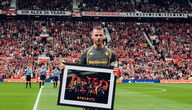 De Gea xuất sắc trong trận đấu giao hữu