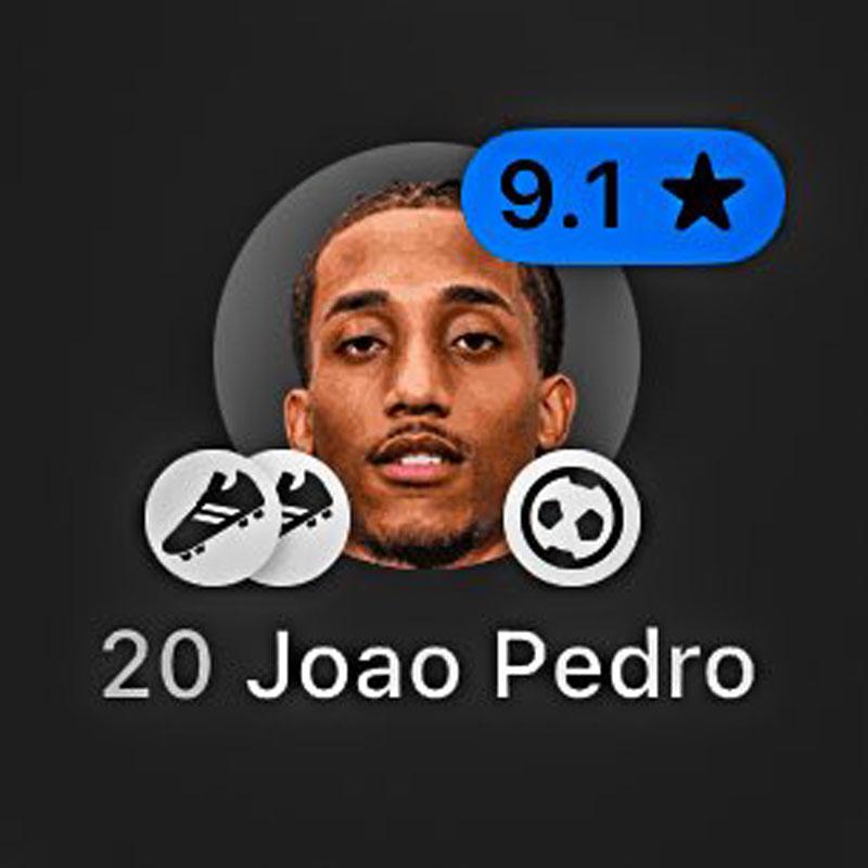 Pedro có ngày thi đấu xuất sắc
