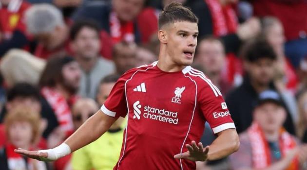 Milos Kerkez tại Liverpool