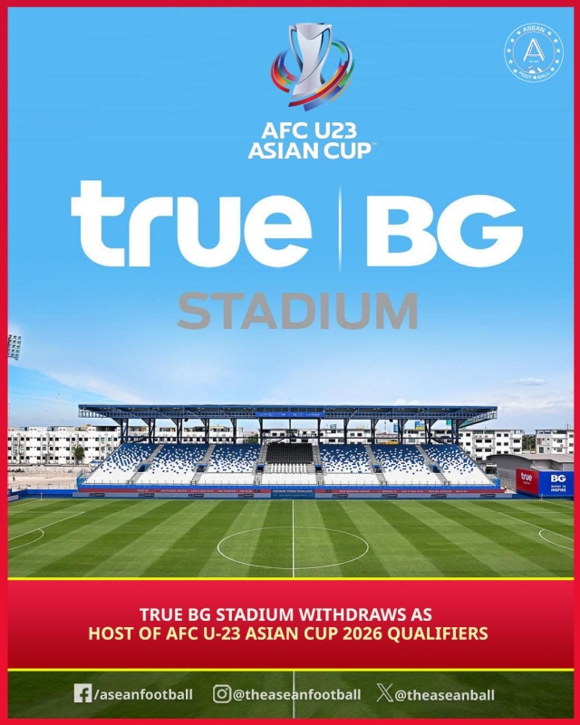 Toàn cảnh sân vận động True BG