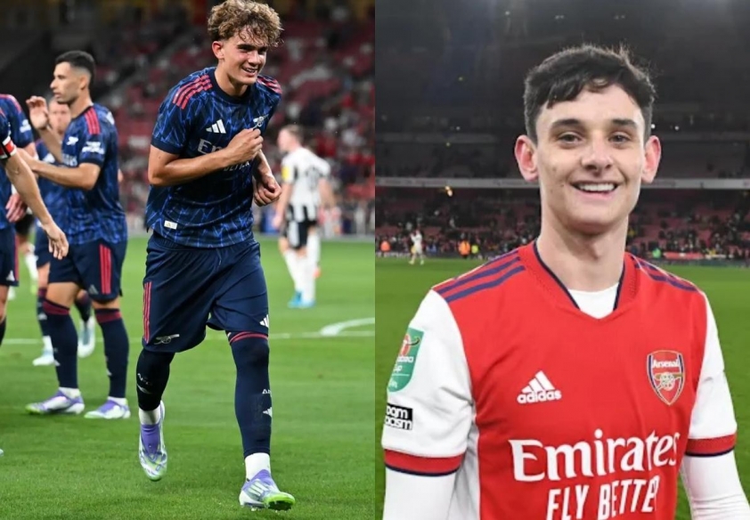 Thần đồng Arsenal Dowman nhận lời khuyên vàng từ đàn anh Patino: Giữ bình tĩnh và tỏa sáng