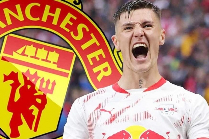 Manchester United quyết tâm có được chữ ký của Benjamin Sesko, sẵn sàng hy sinh Rasmus Hojlund