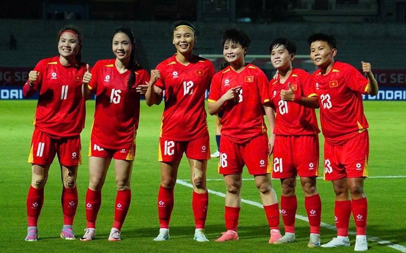 Thắng Campuchia 6-0, Nữ Việt Nam Tạm Xếp Nhì Bảng AFF Cup 2025