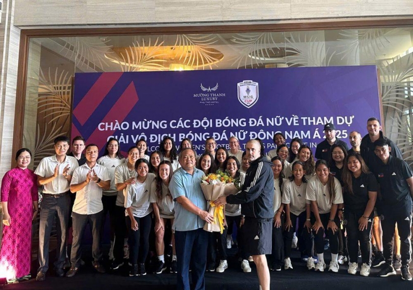 Tuyển nữ Thái Lan và Philippines chuẩn bị cho AFF Cup nữ 2025 tại Việt Nam