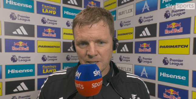HLV Eddie Howe khen ngợi màn trình diễn của Martin Odegaard