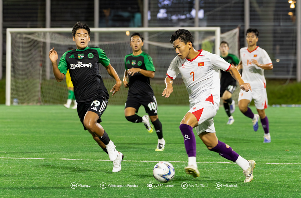 U18 Việt Nam có thêm một trận thua ở giải quốc tế
