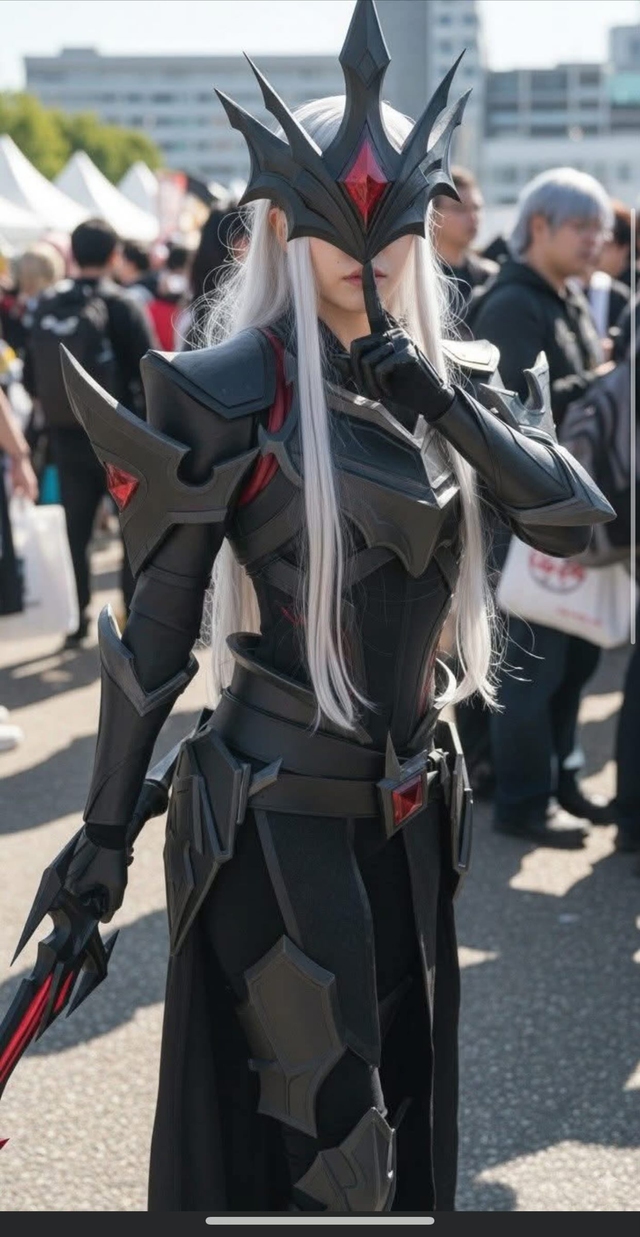 Skin T1 Yone của Faker còn chưa ra mắt nhưng đã có bản cosplay giống đến khó tin- Ảnh 2.