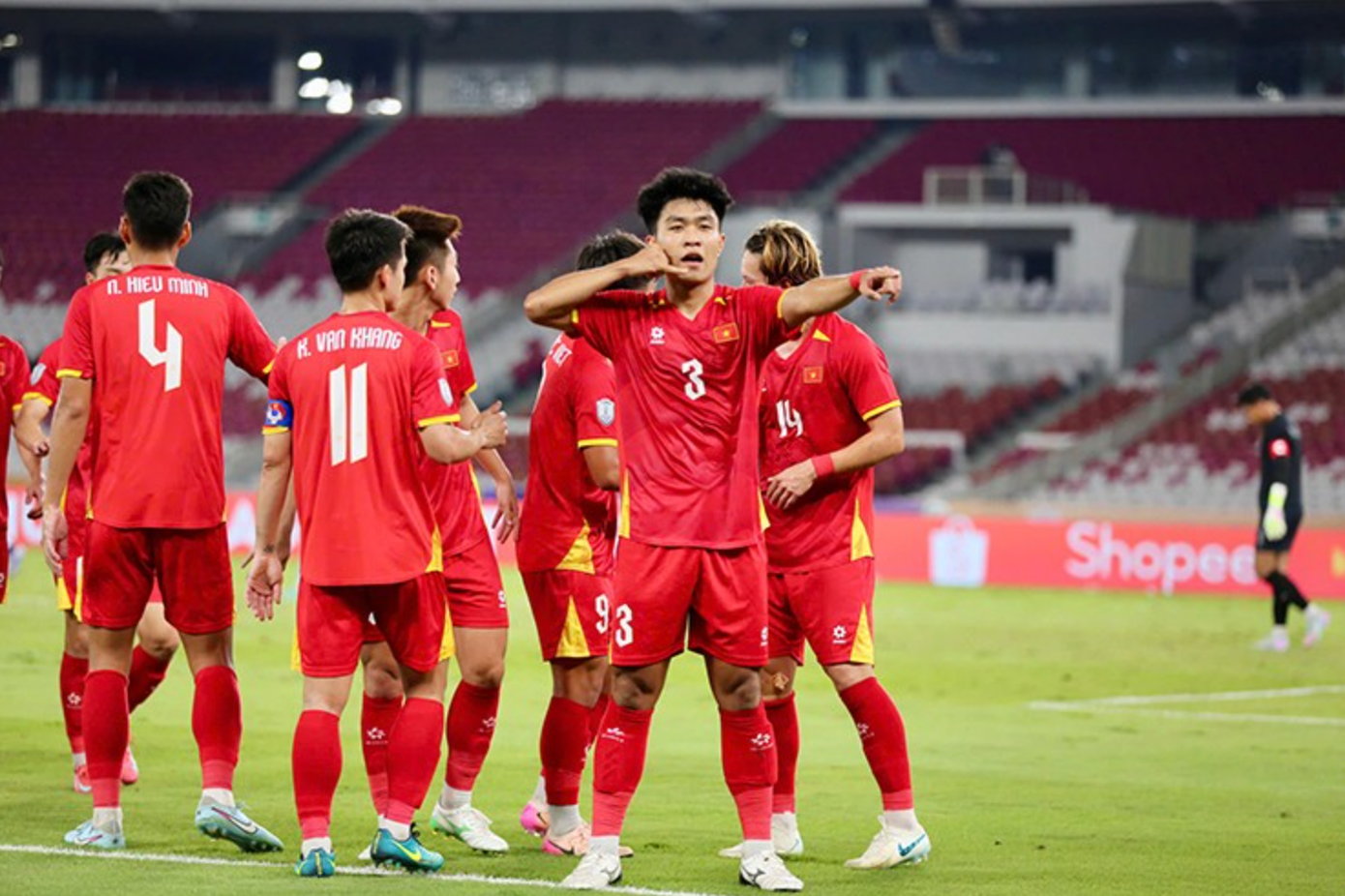 Phạm Lý Đức trong màu áo U23 Việt Nam