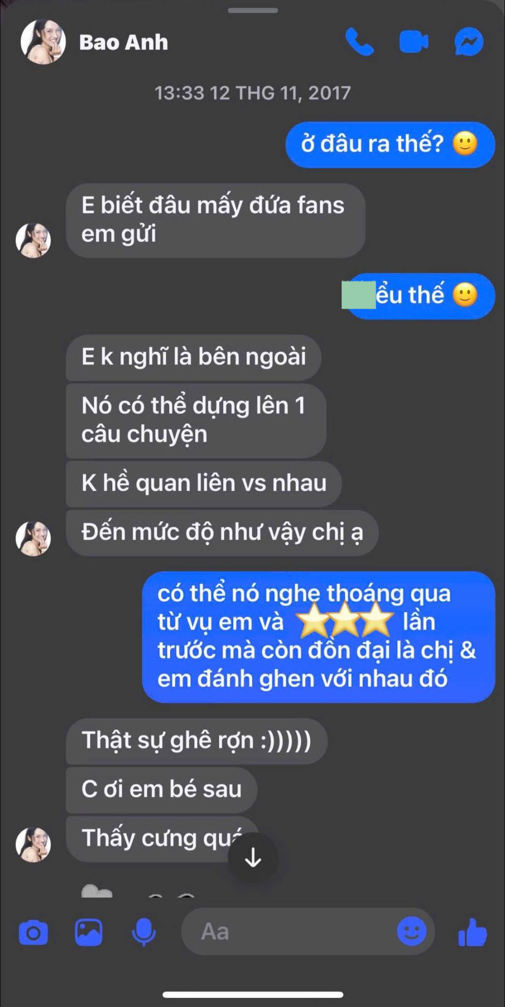 Phạm Quỳnh Anh tung full đoạn chat với Bảo Anh năm xưa