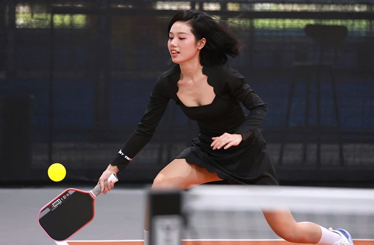 Trâm Anh nói về pickleball