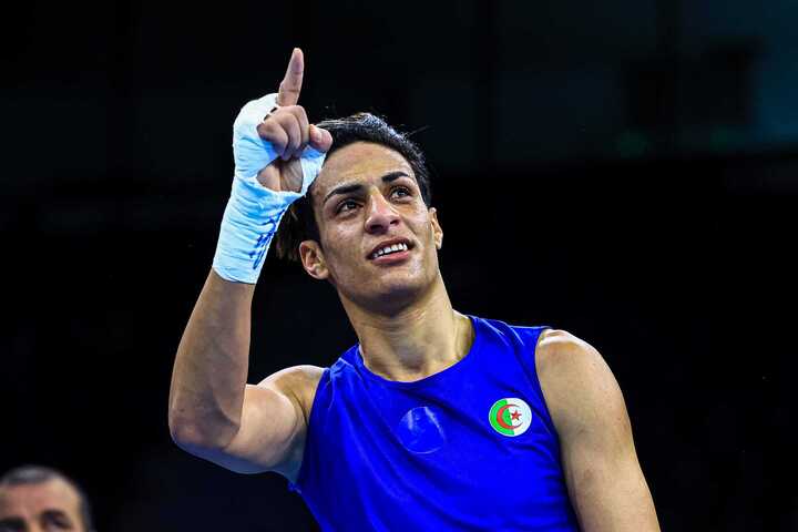 Vận động viên Imane Khelif tham dự Olympic 2024