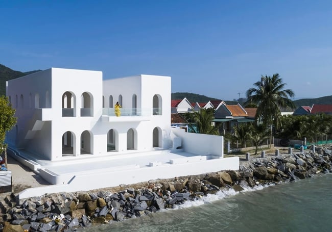 Biệt thự phong cách Santorini ở Khánh Hòa
