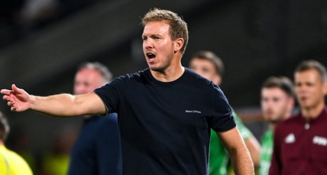Julian Nagelsmann vượt qua áp lực.