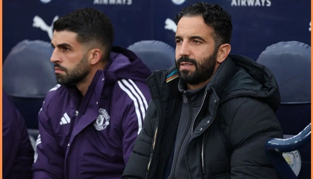 HLV Ruben Amorim với thành tích thắng hạn chế tại Man United