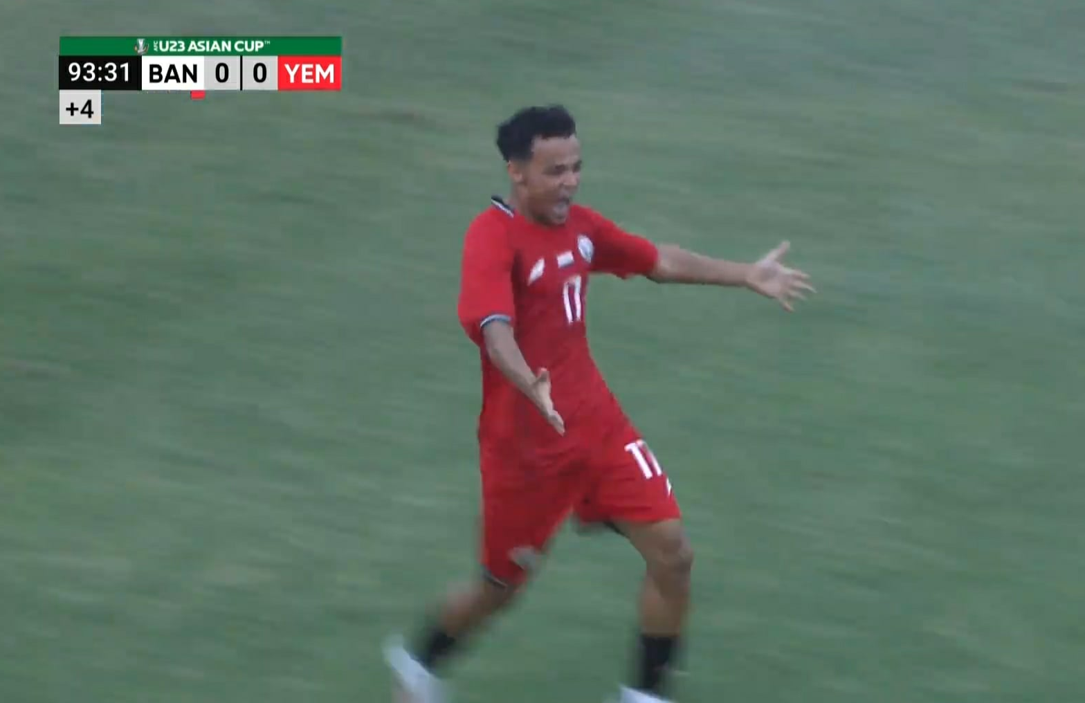 Abdo Al-Awami trở thành người hùng của U23 Yemen