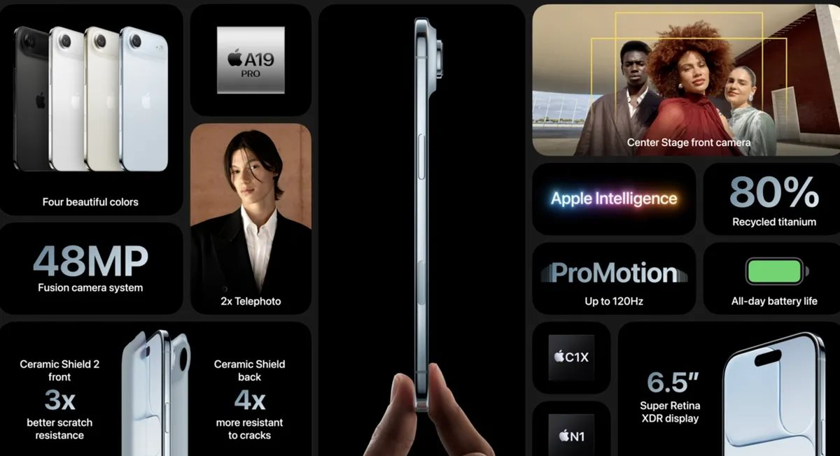 Chip A19 Pro trên iPhone 17 Air