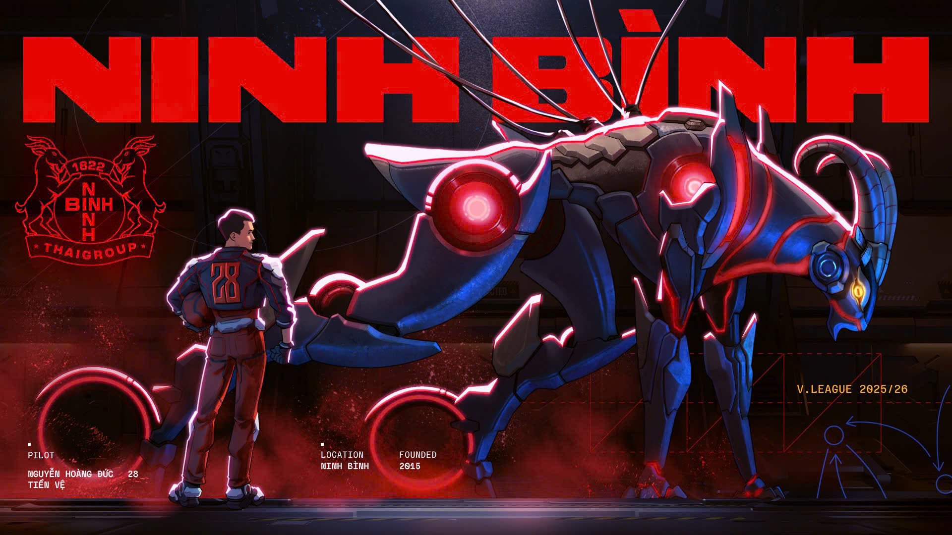 Robot Ninh Bình tái hiện chú dê núi đặc trưng vùng cố đô cổ kính