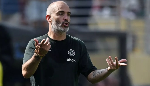 Maresca ấn tượng với thái độ hòa nhập từ cựu sao MU. Enzo Maresca ấn tượng với thái độ chuyên nghiệp của Garnacho