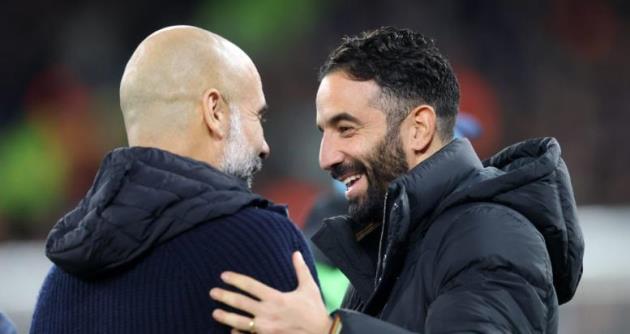 Amorim tự tin trước Pep Guardiola