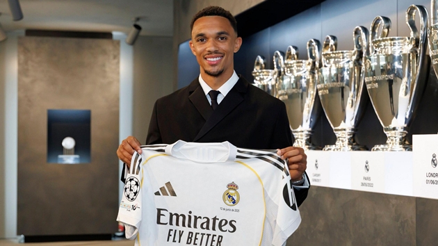 Real Madrid sở hữu Trent Alexander-Arnold