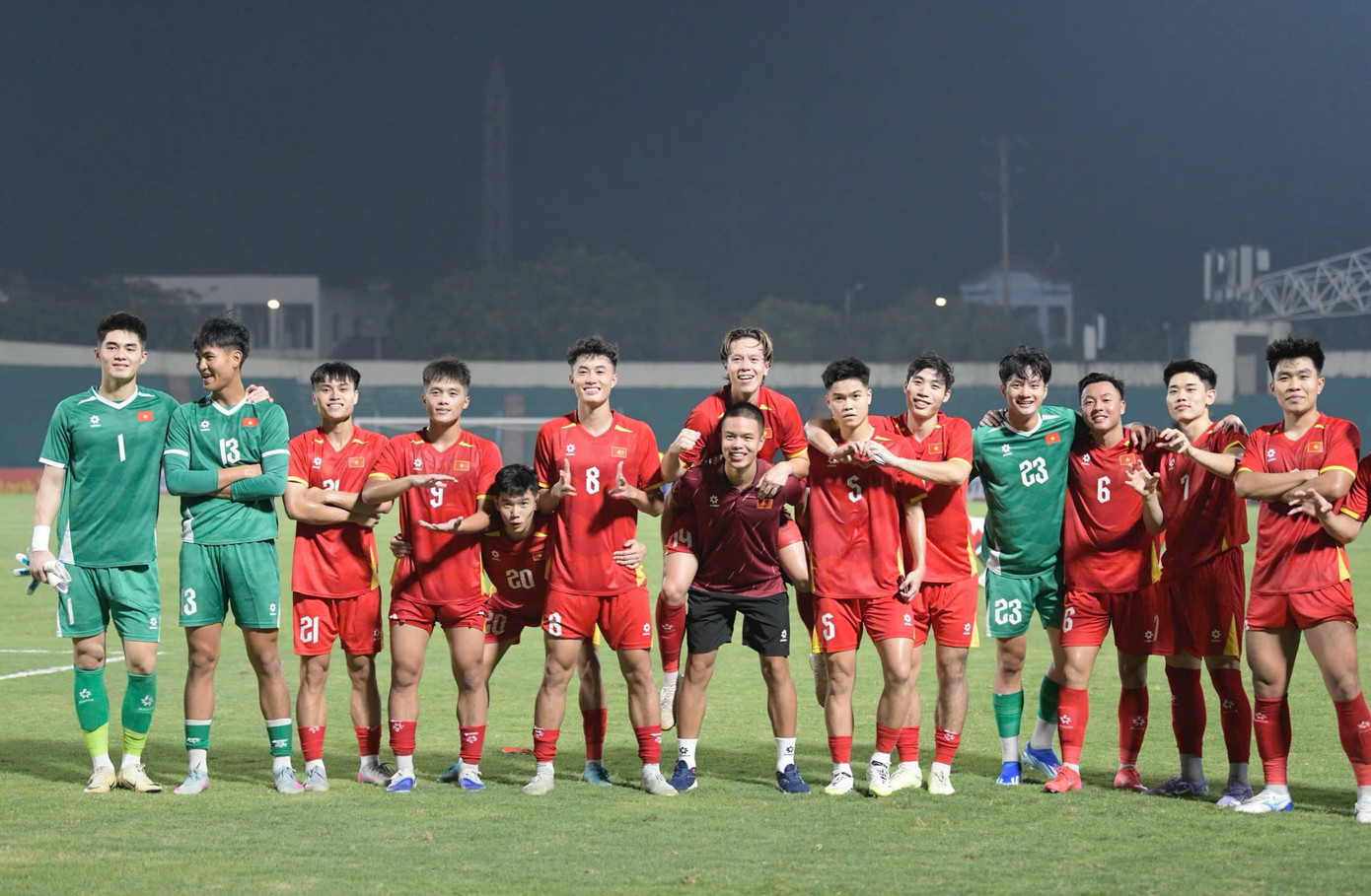 U23 Việt Nam bất bại vòng loại