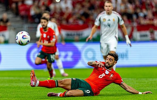 Phong độ sa sút của Bruno Fernandes