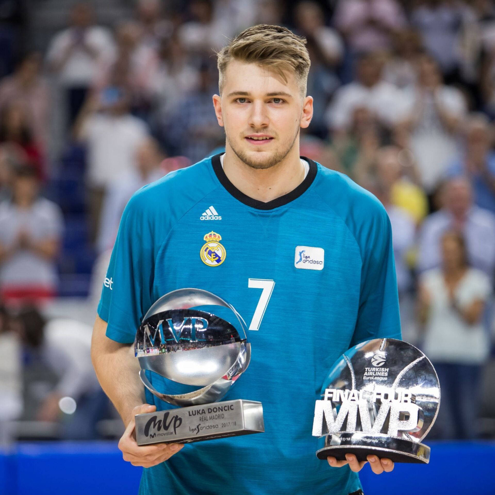 Luka Doncic nhận danh hiệu MVP EuroLeague