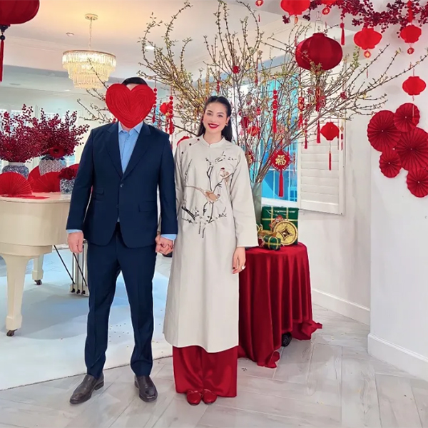 Phạm Hương giấu kín diện mạo ông xã đại gia suốt nhiều năm